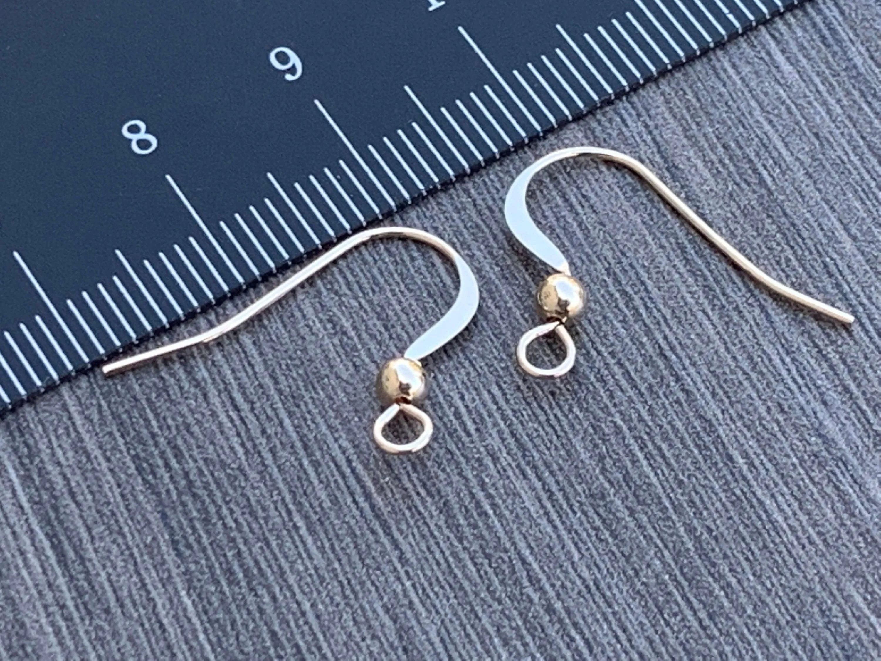 14kt Gold Filled Flat Ear Wire