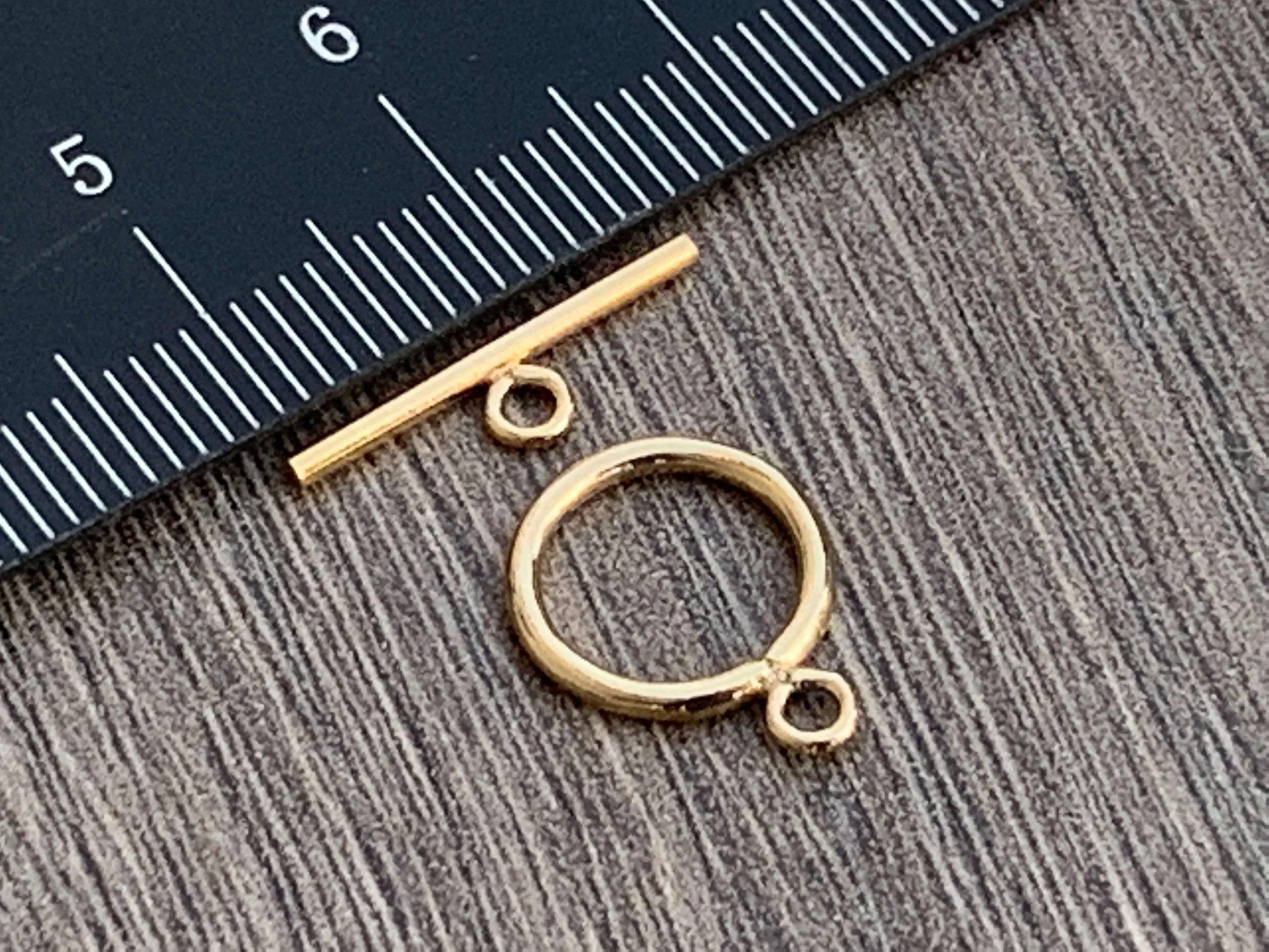 14kt Gold Filled Toggle Clasp Set