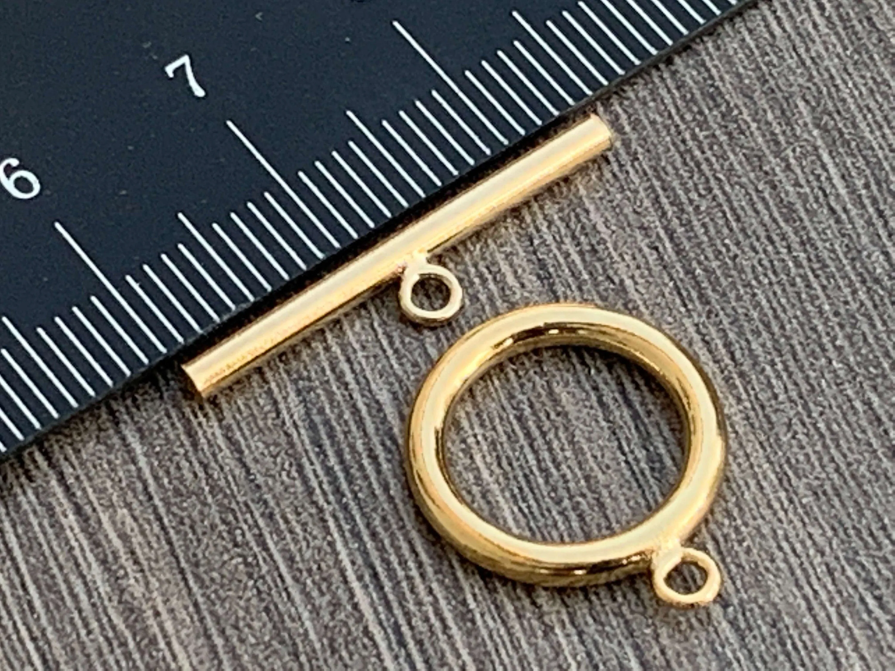 14kt Gold Filled Toggle Clasp Set