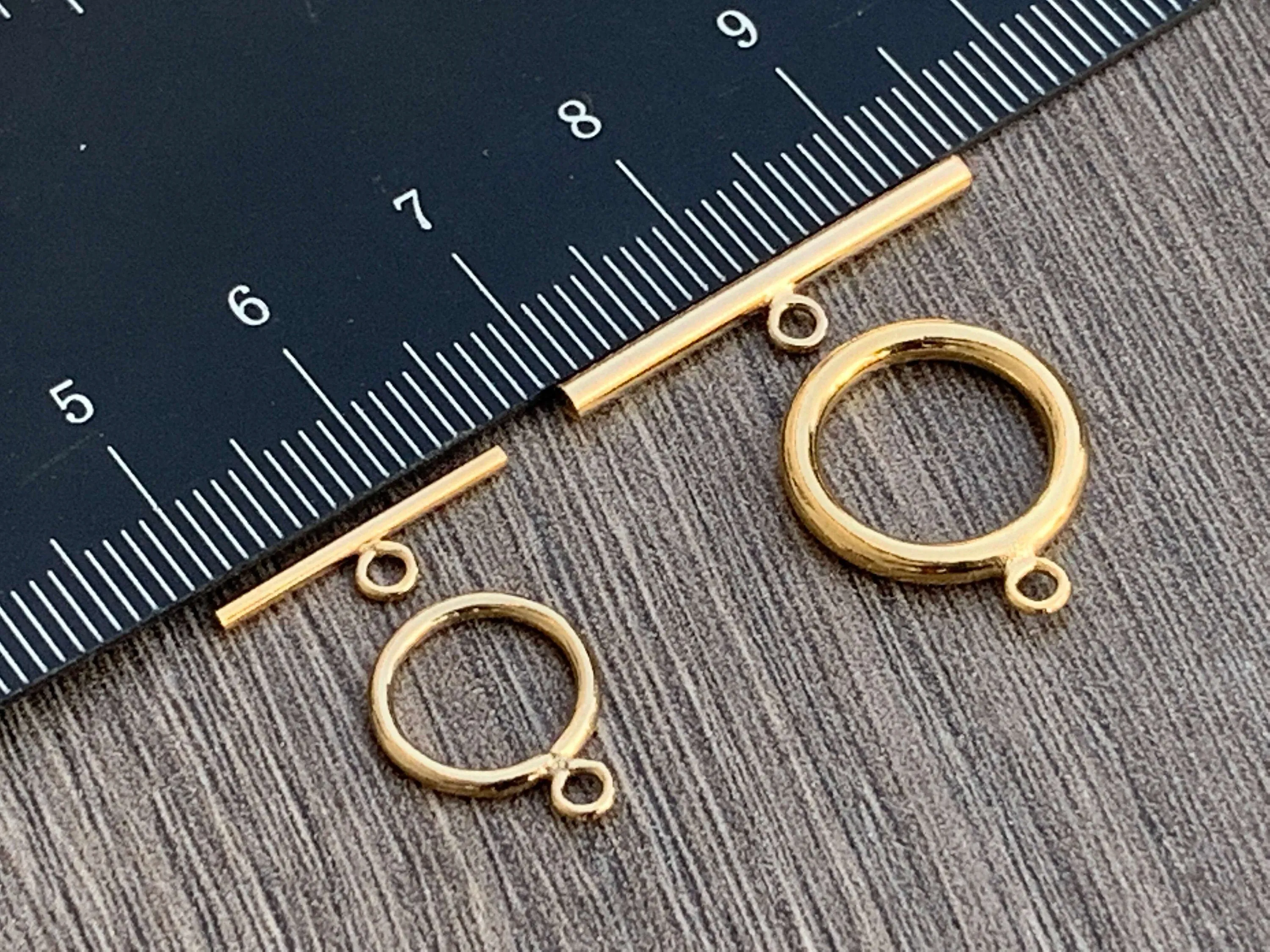 14kt Gold Filled Toggle Clasp Set