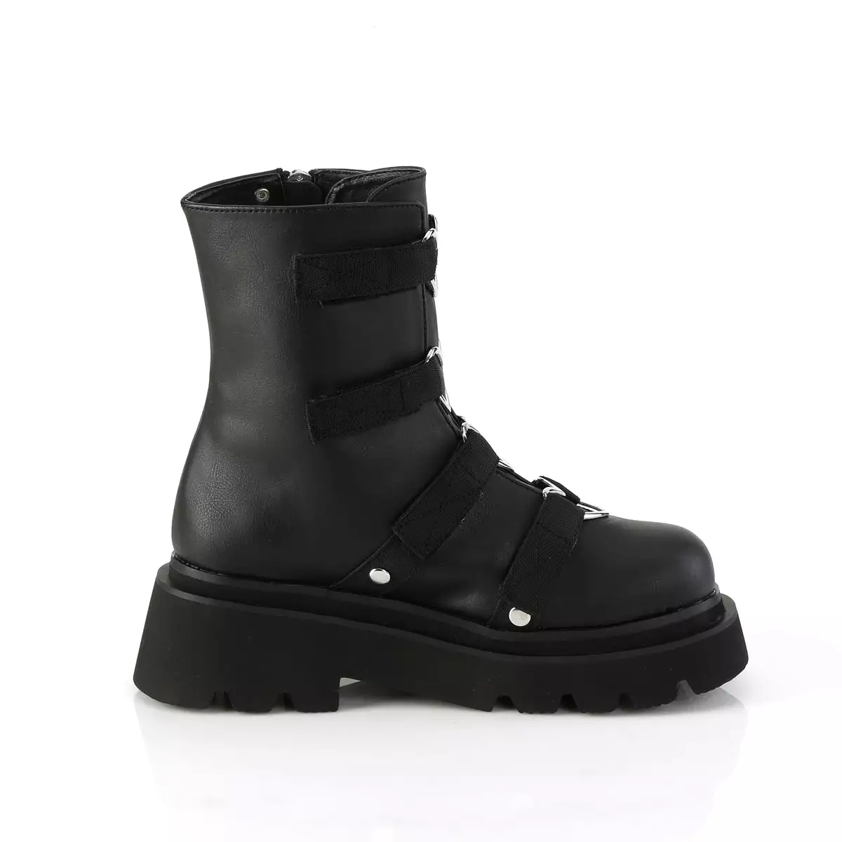 2 Inch Platform RENEGADE-50 Black Pu