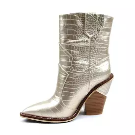 2020 Fashion Cowgirl Boots Women Shoes Winter Western Cowboy Ankle Boots