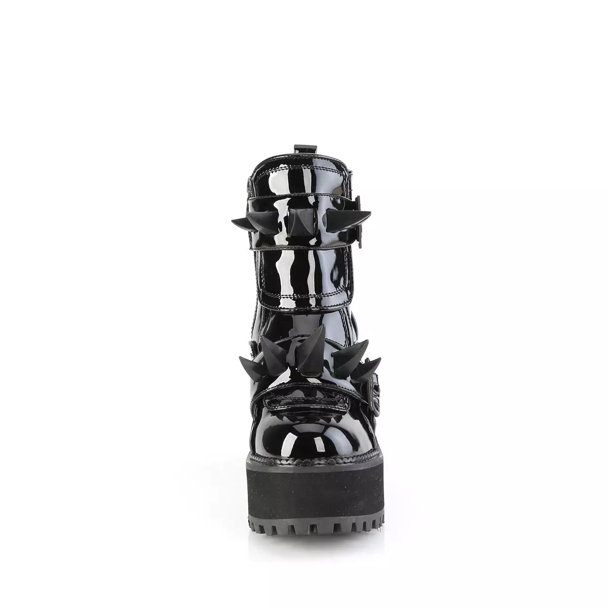 4 Inch Heel ASSAULT-72 Black Patent