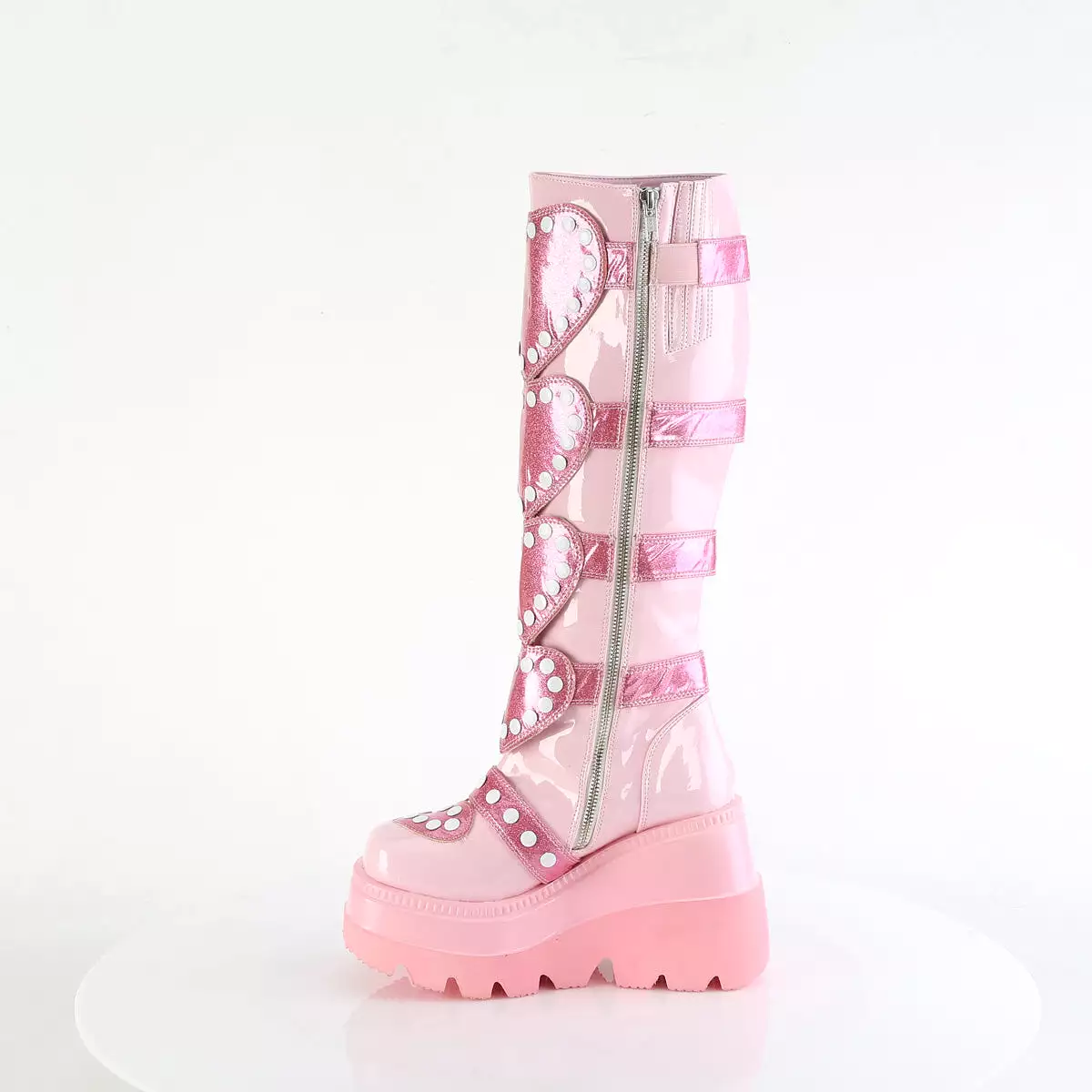 4 Inch Platform SHAKER-210 Baby Pink Patent