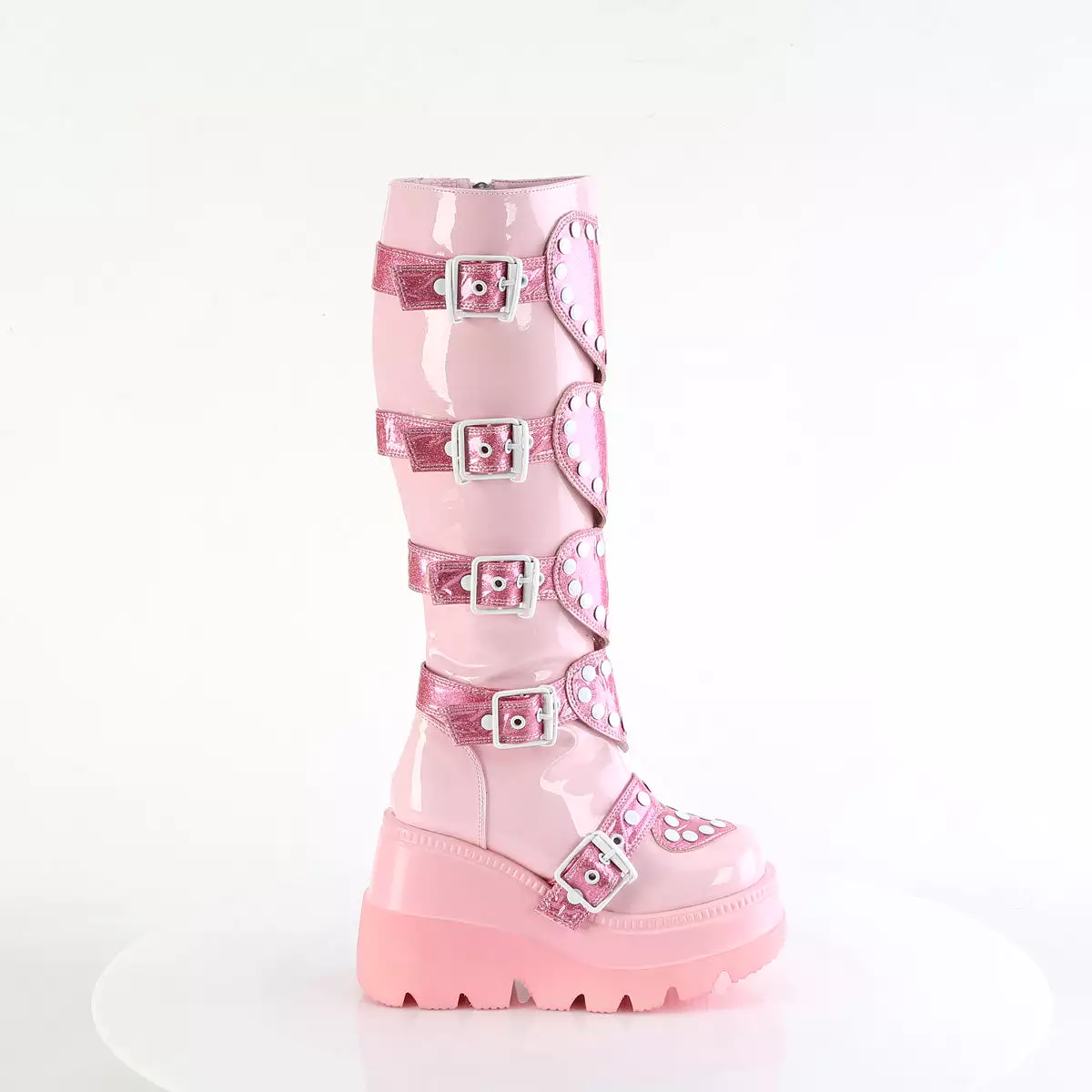 4 Inch Platform SHAKER-210 Baby Pink Patent