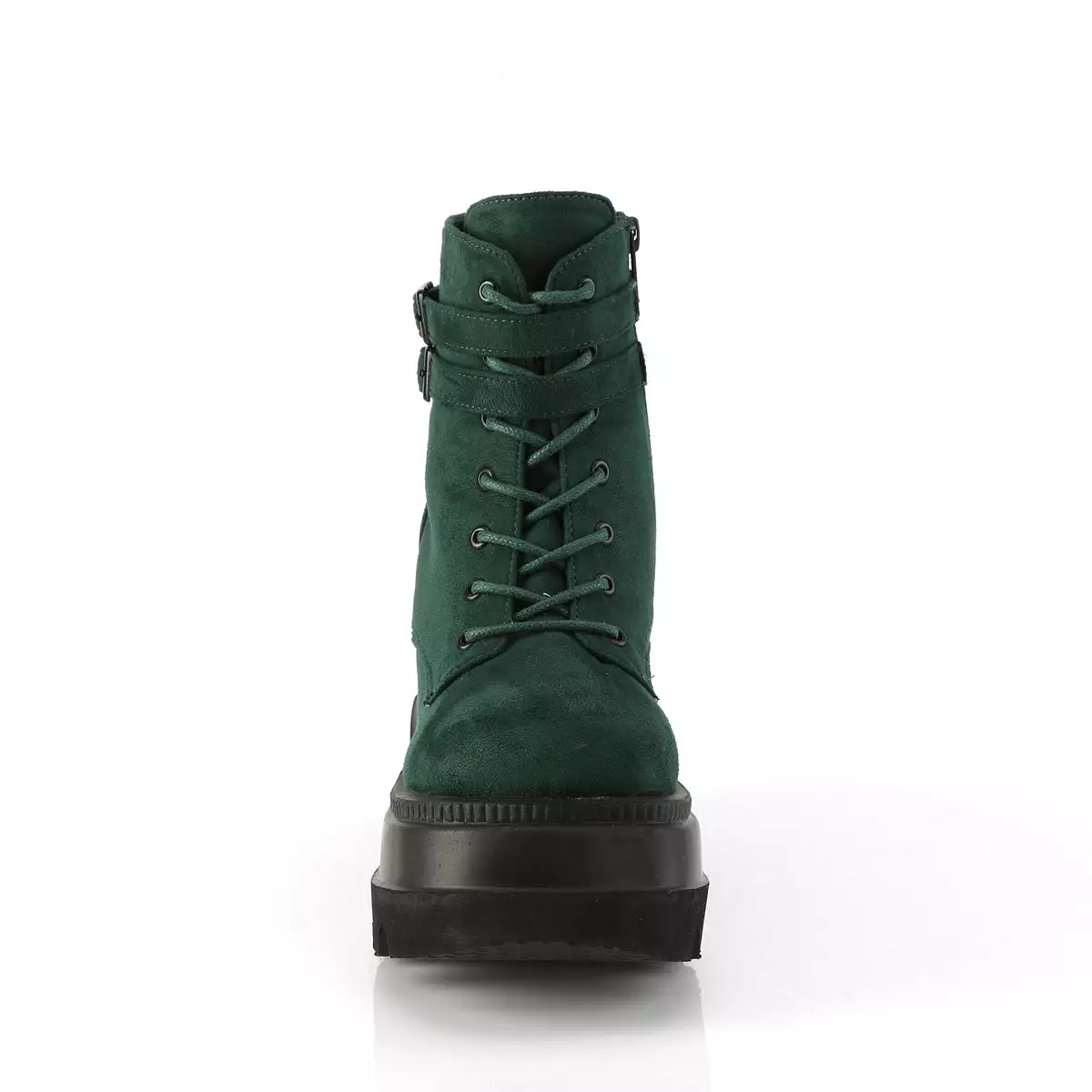 4 Inch Platform SHAKER-52 Emerald Suede