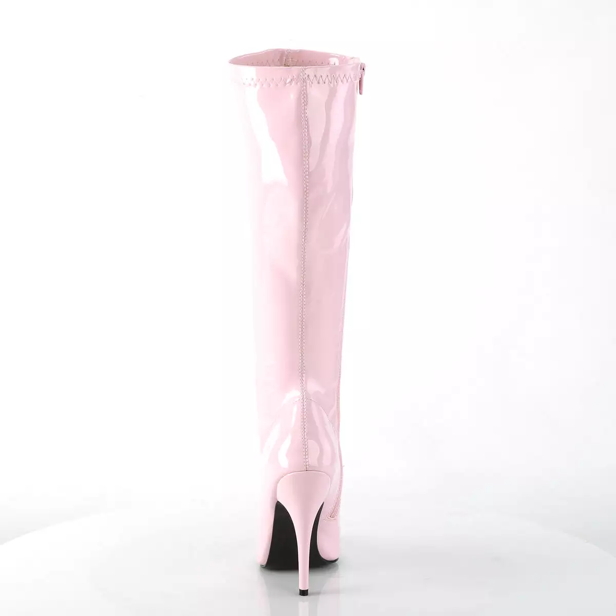 5 Inch Heel SEDUCE-2000 Baby Pink Stretch Patent