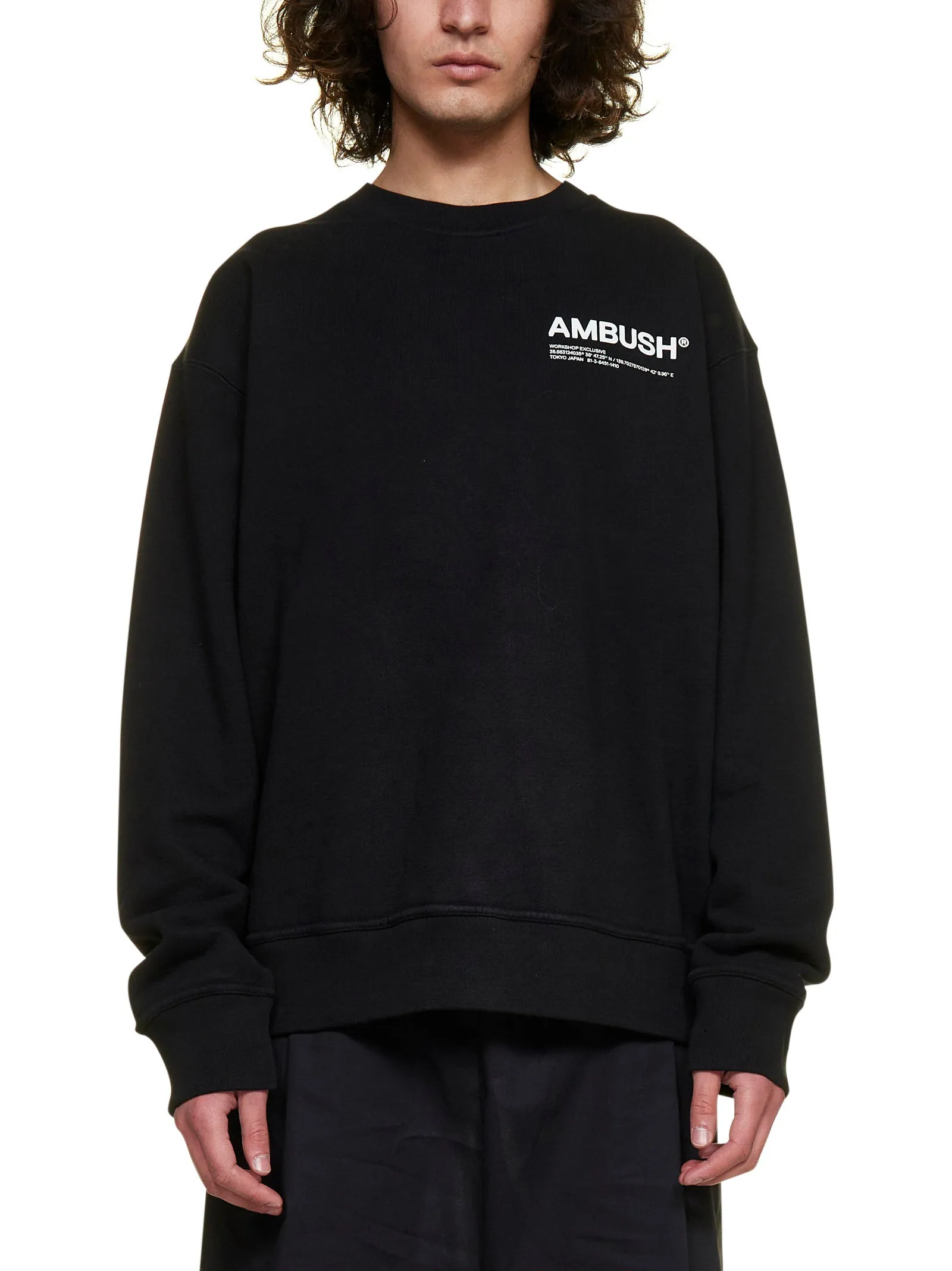 Ambush Logo Printed Crewneck Sweatshirt