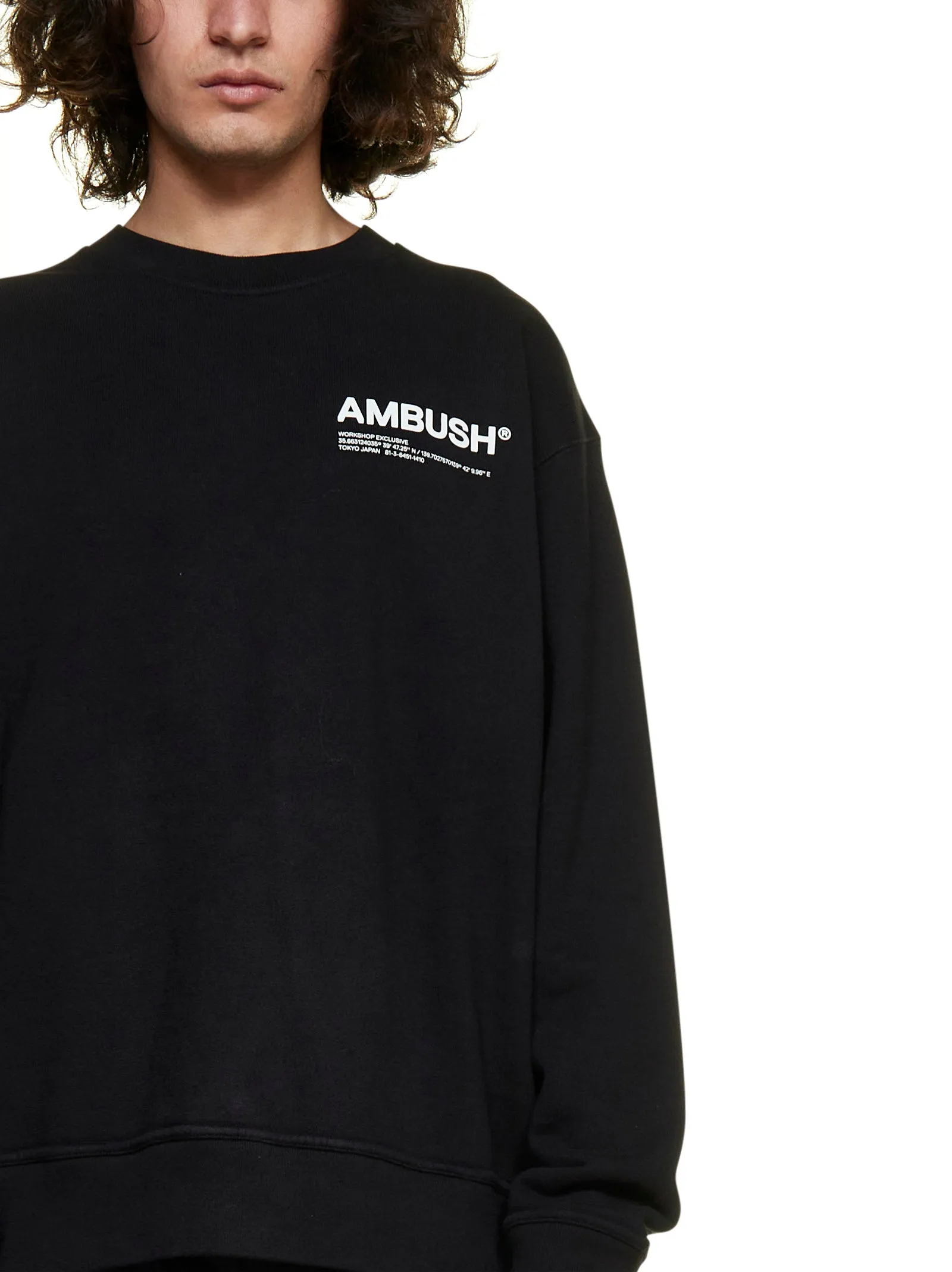 Ambush Logo Printed Crewneck Sweatshirt