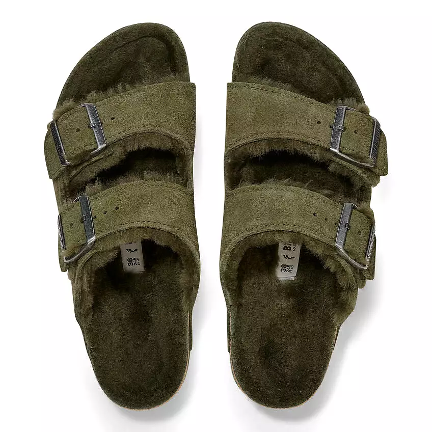 Arizona Men - Thyme Suede Shearling