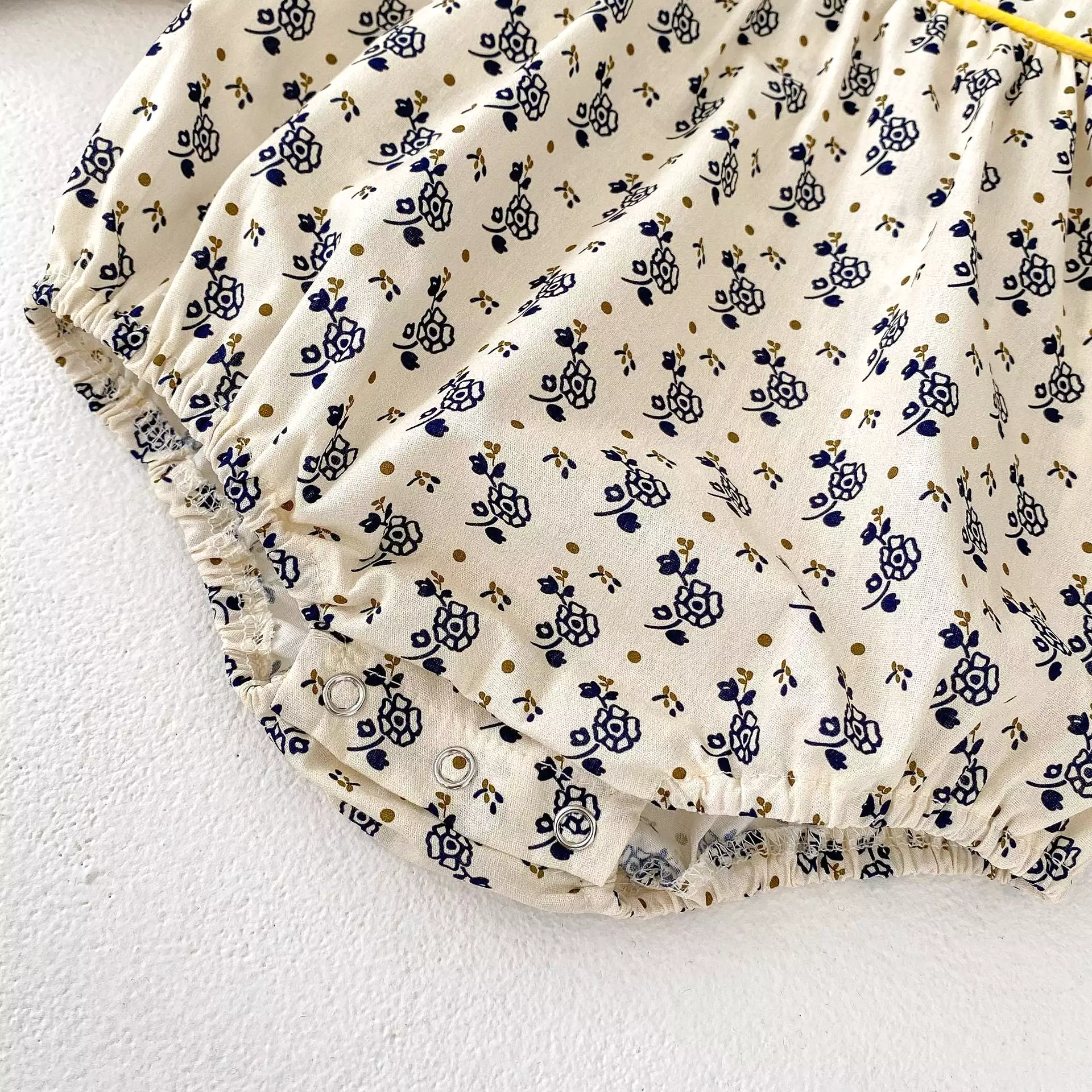 Baby Girls Flower Print Rompers Wholesale 230828178