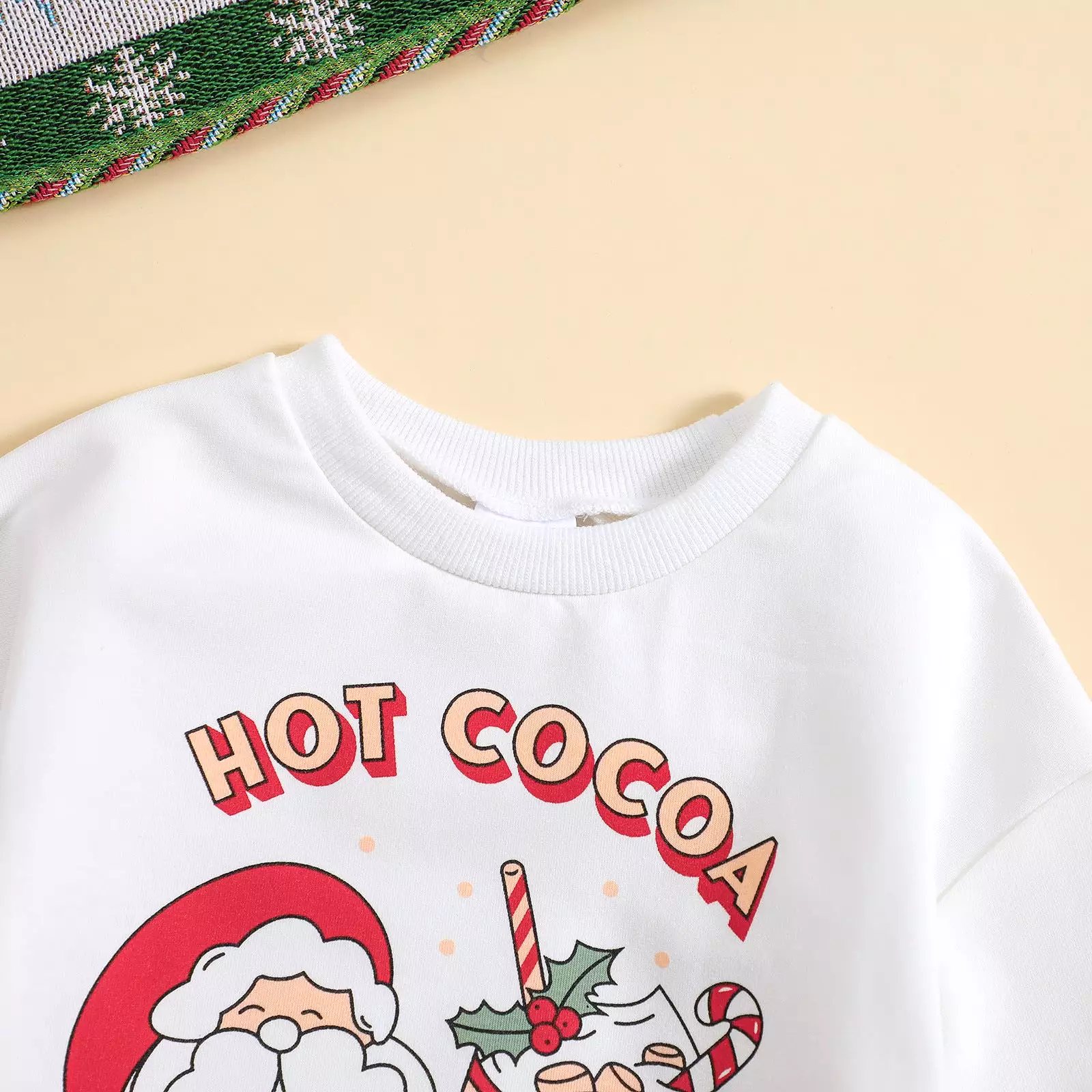 Baby Girls Letters Cartoon Print Christmas Rompers Wholesale 23111504