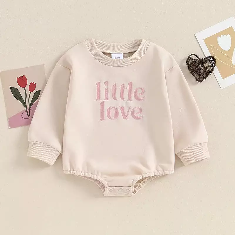 Baby Girls Letters Rompers Wholesale 231130323