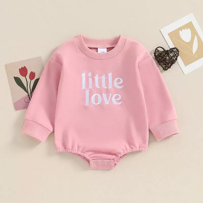 Baby Girls Letters Rompers Wholesale 231130323