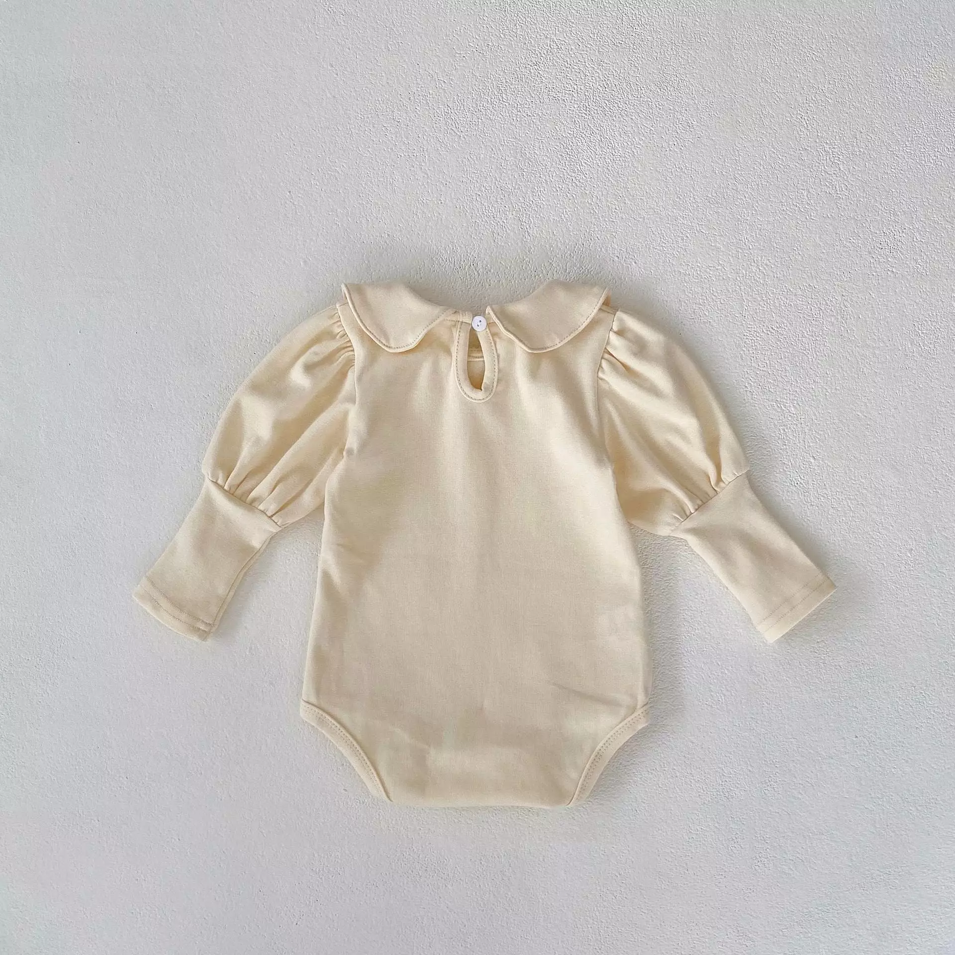 Baby Girls Solid Color Rompers Wholesale 230828383