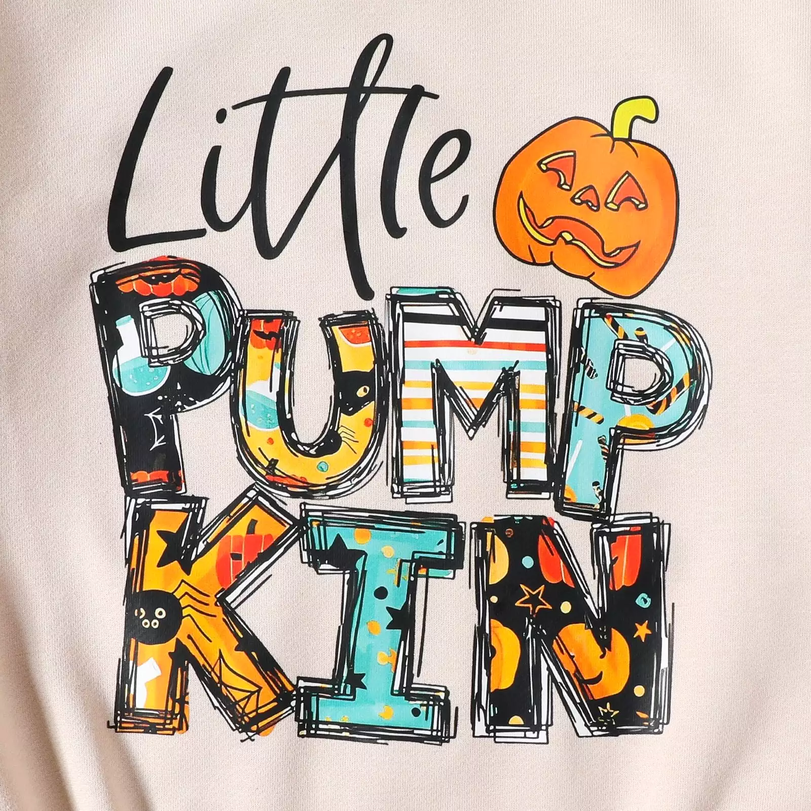 Baby Kid Girls Boys Letters Print Halloween Rompers Wholesale 23090648