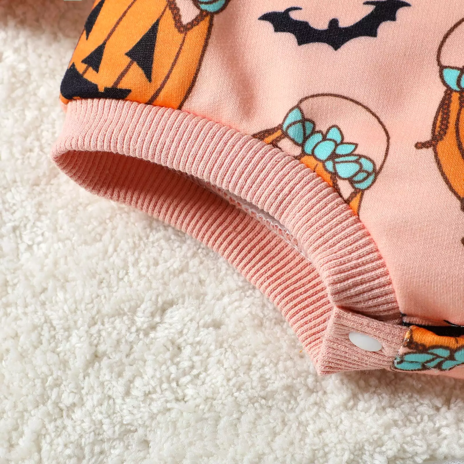 Baby Kid Girls Flower Cartoon Print Halloween Rompers Wholesale 23090645