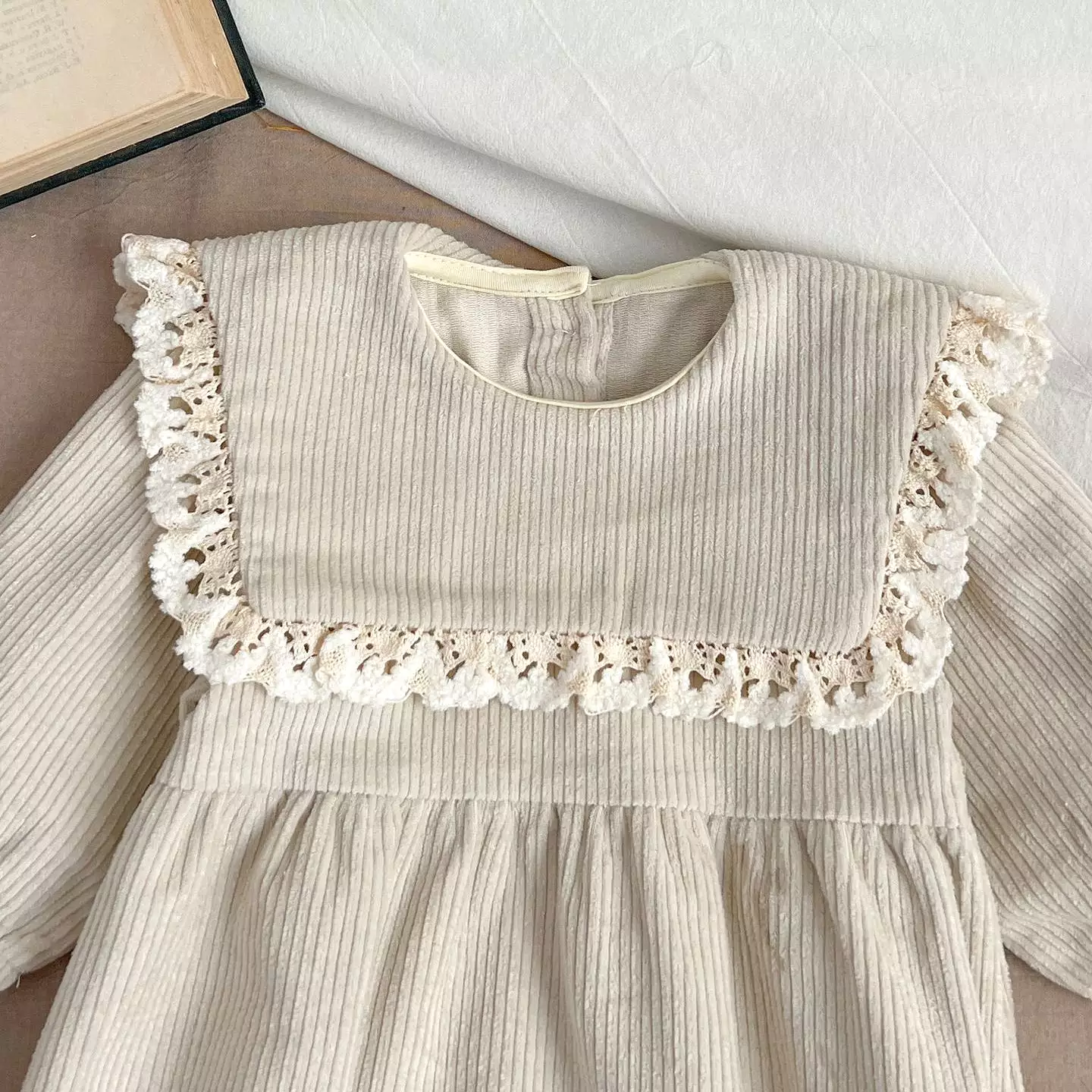 Baby Kid Girls Solid Color Rompers Wholesale 240111156