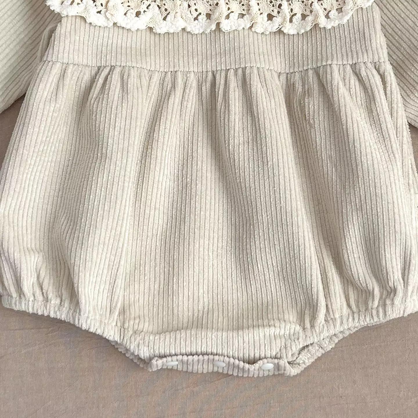 Baby Kid Girls Solid Color Rompers Wholesale 240111156