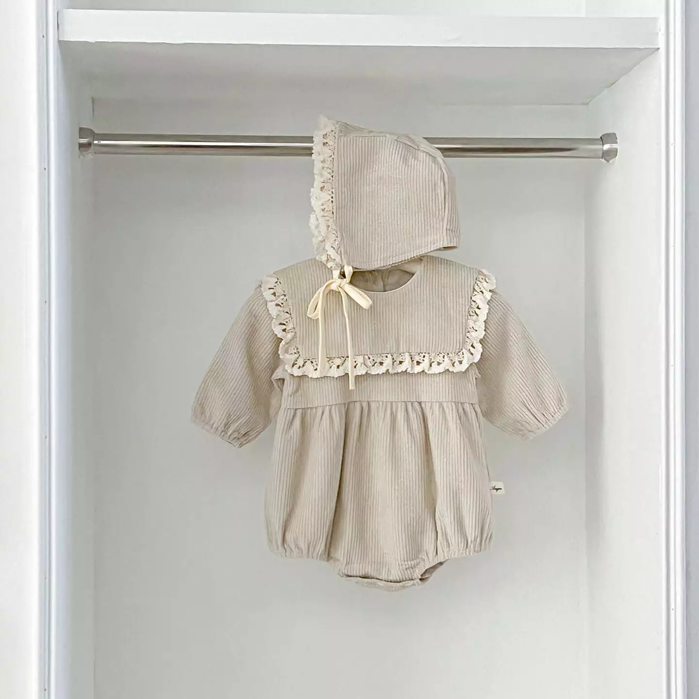 Baby Kid Girls Solid Color Rompers Wholesale 240111156