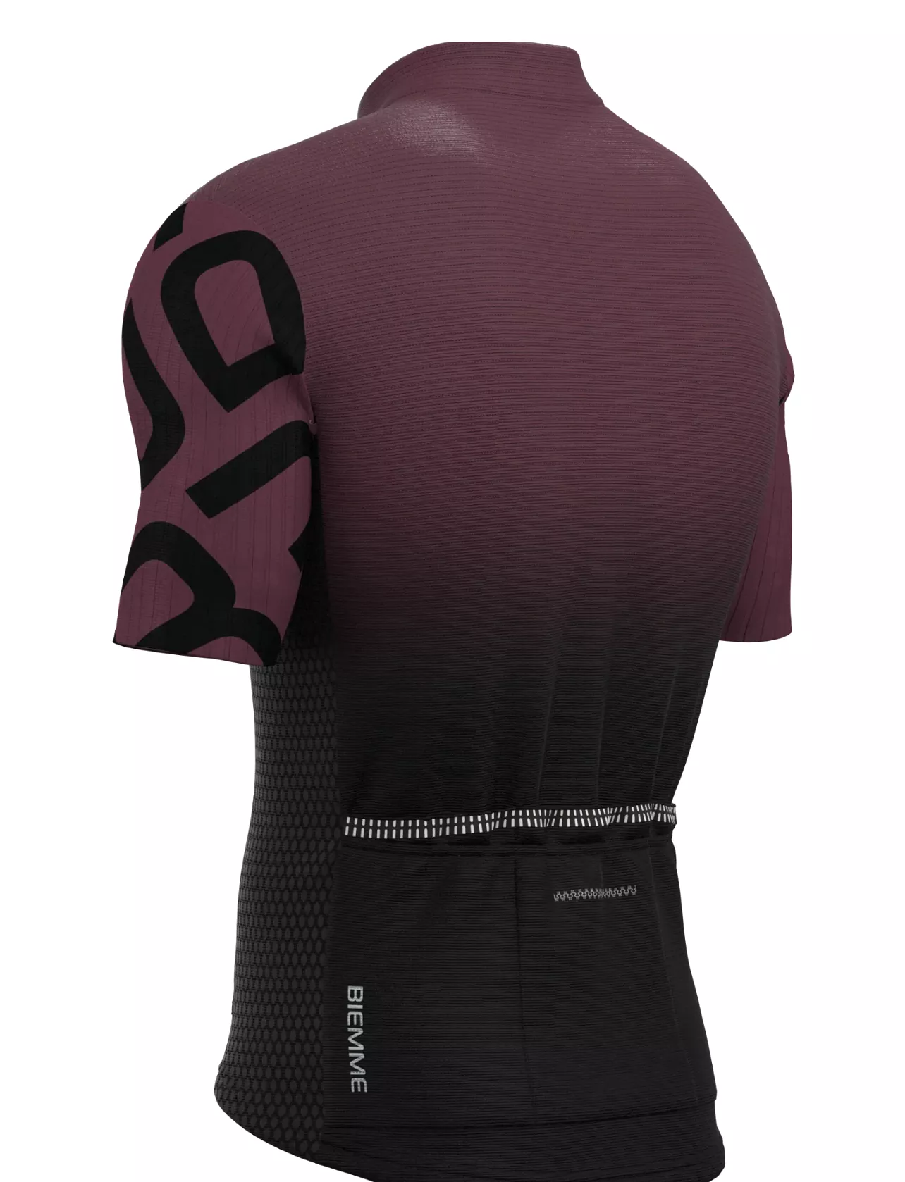 Biemme Acqua SS Cycling Jersey - Mens - Plum - Large- Made in Italy