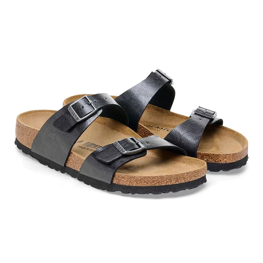 Birkenstock Women's Sydney - Graceful Licorice Birko-Flor