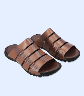 BM4739-BROWN-Men Slipper