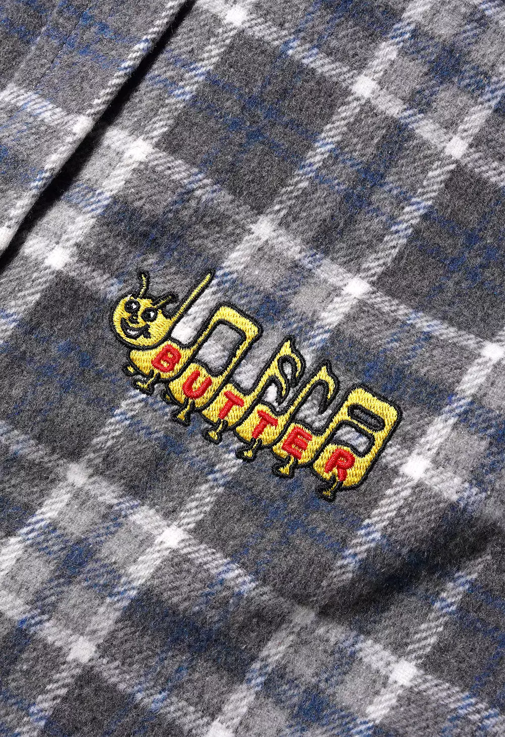 BUTTER GOODS Caterpillar flannel shirt