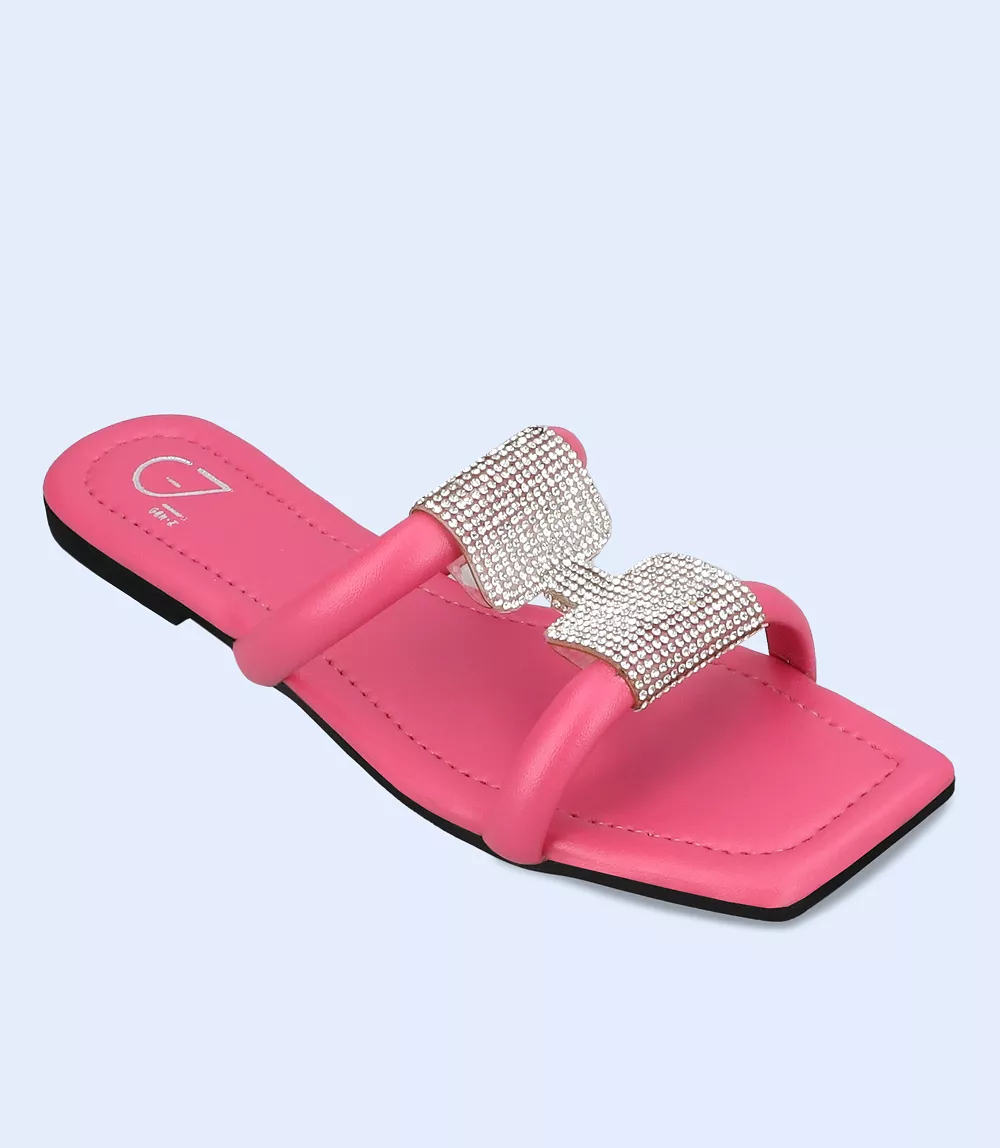 BW9317-Fuschia-Women Slipper