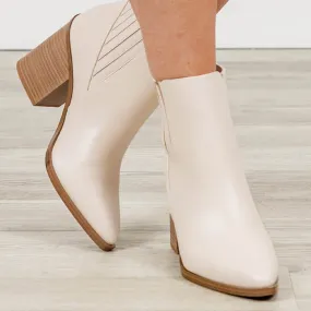 Can't Resist These Booties, Ivory