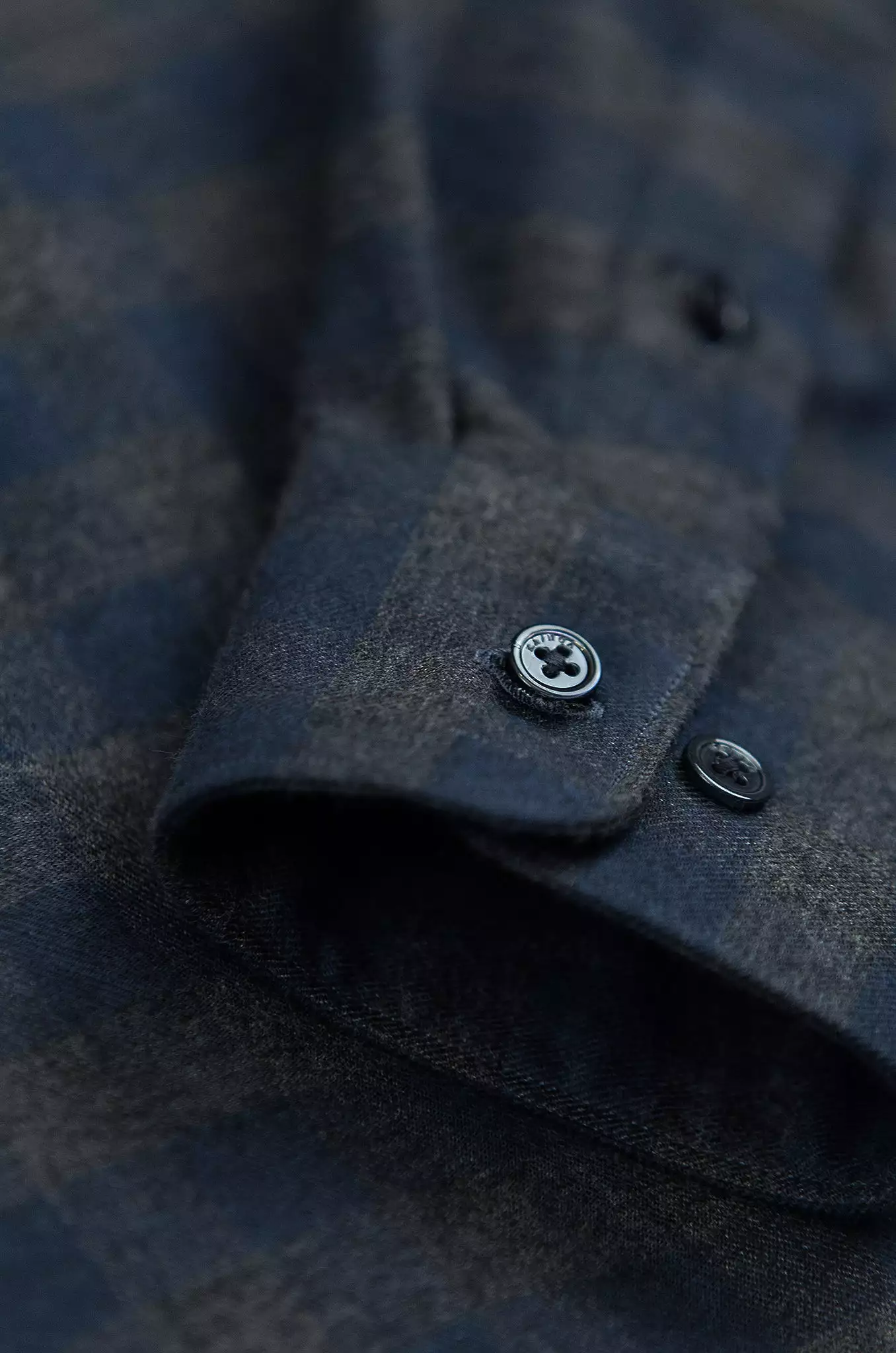 Clamenc Soft Polar Flannel Shirt (check dark grey)