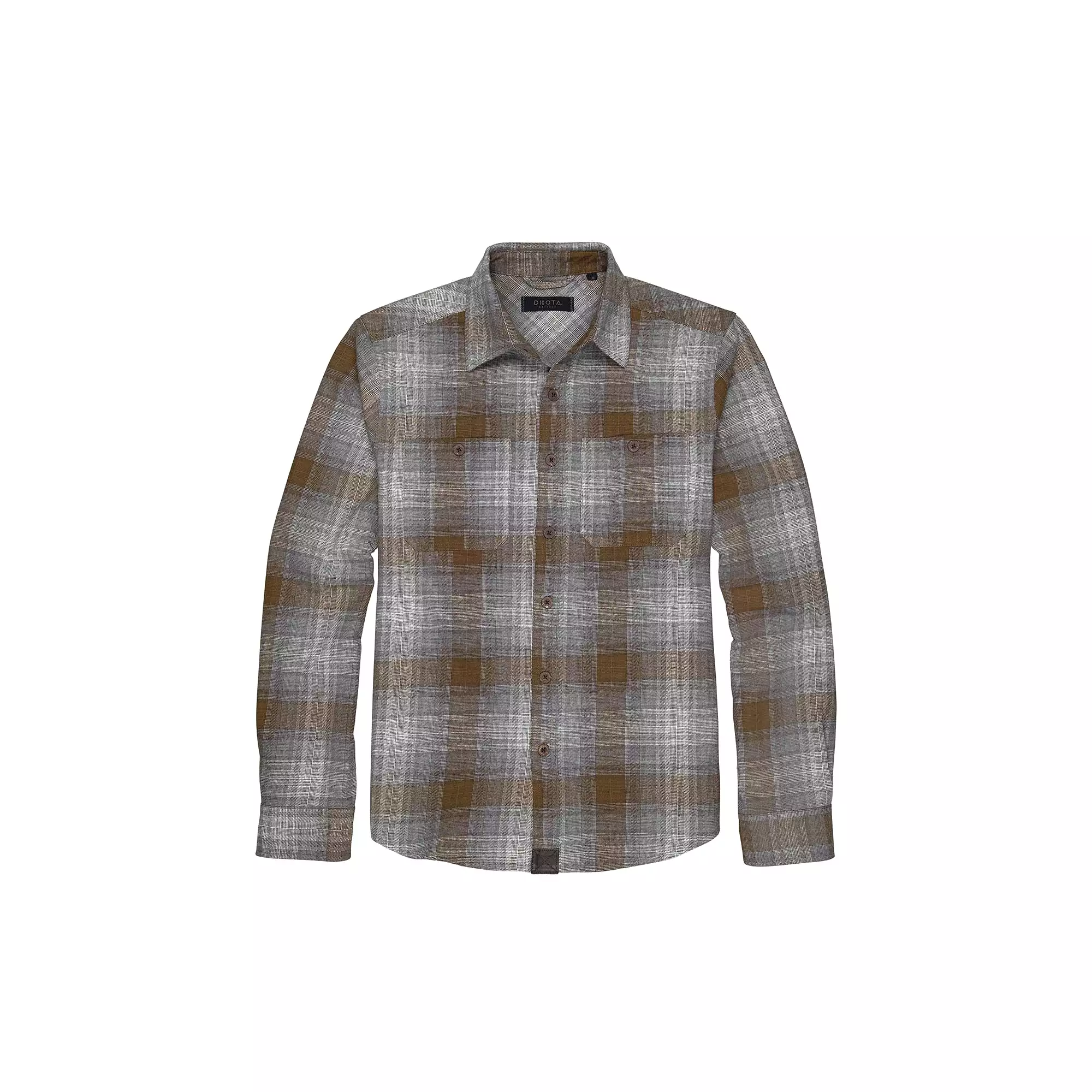 Dakota Grizzly Grant Flannel Shirt Copper Ore