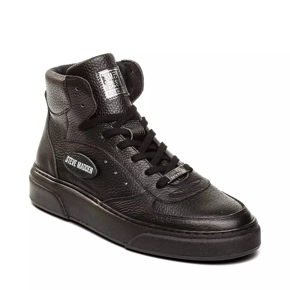 Disco Sneaker BLACK LEATHER