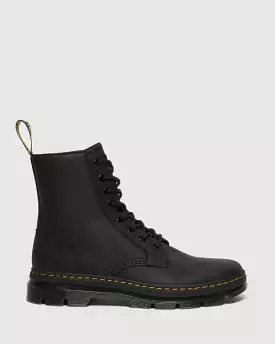 Dr Martens - Men's Combs Leather Black Wyoming 26007001