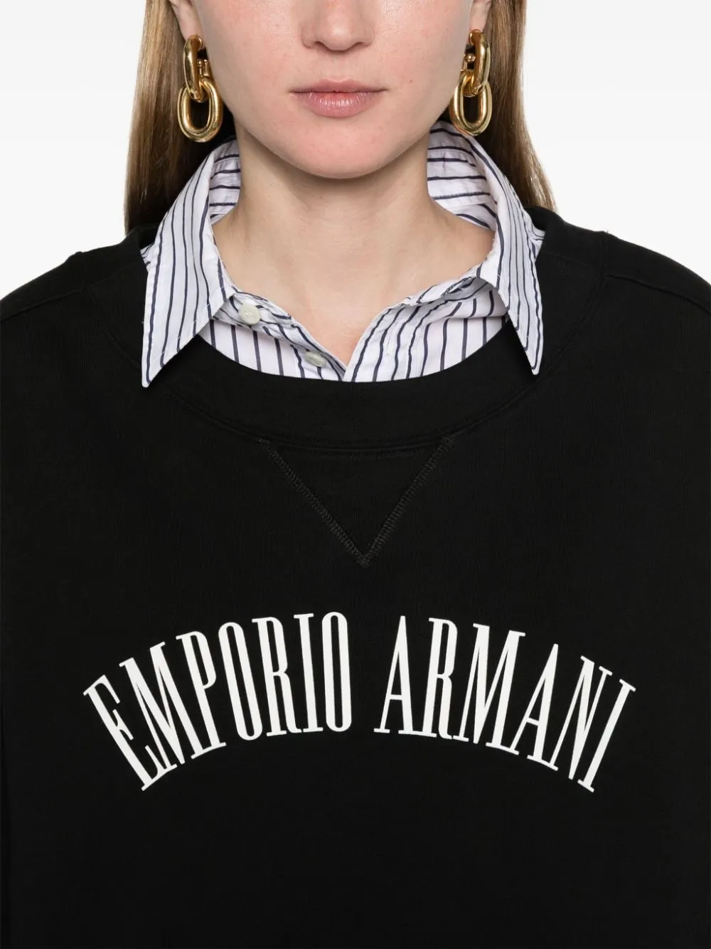 Emporio Armani Sweaters Black