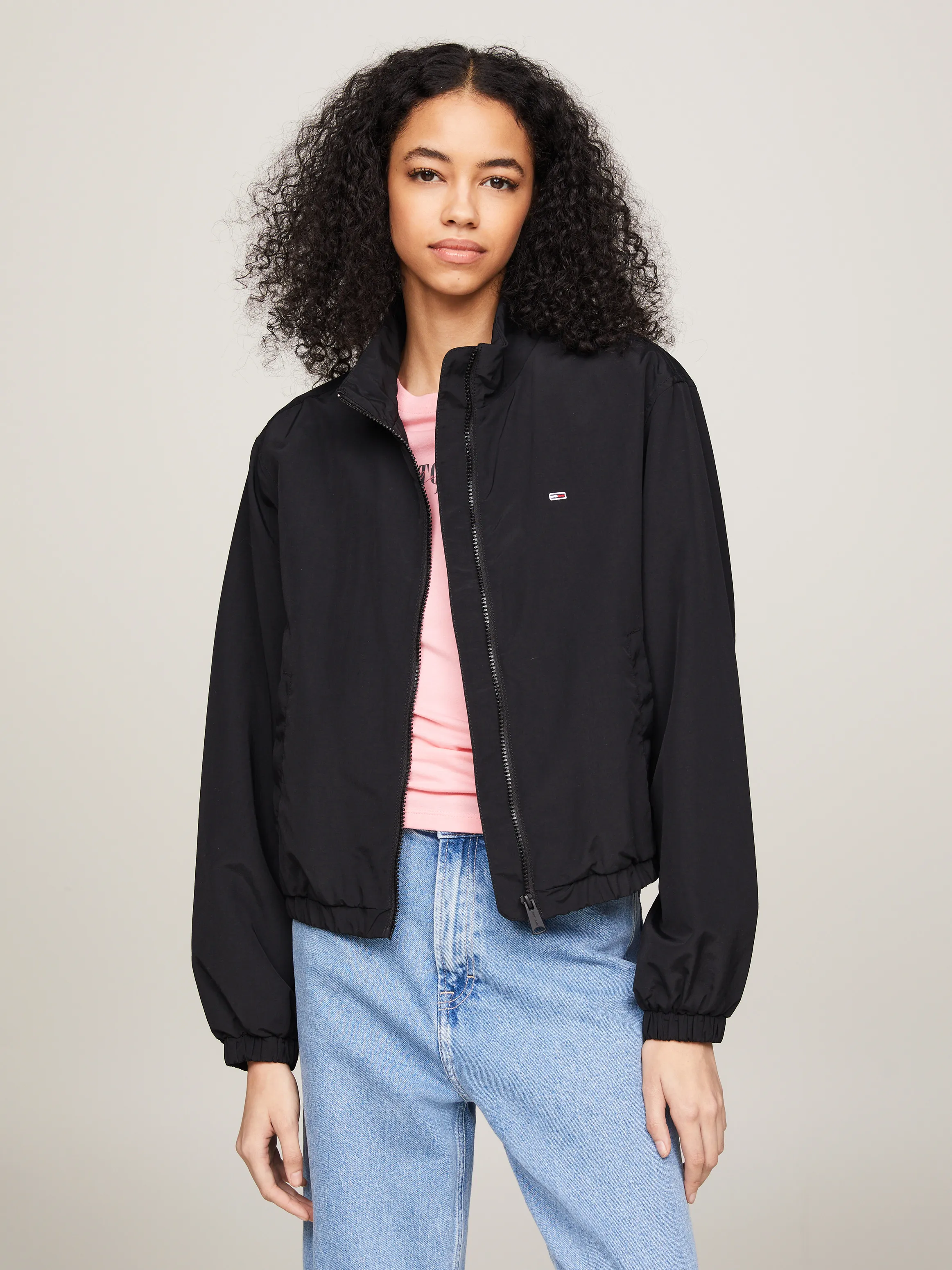 Essential Zip-Thru Windbreaker | Coats & Jackets | Tommy Jeans