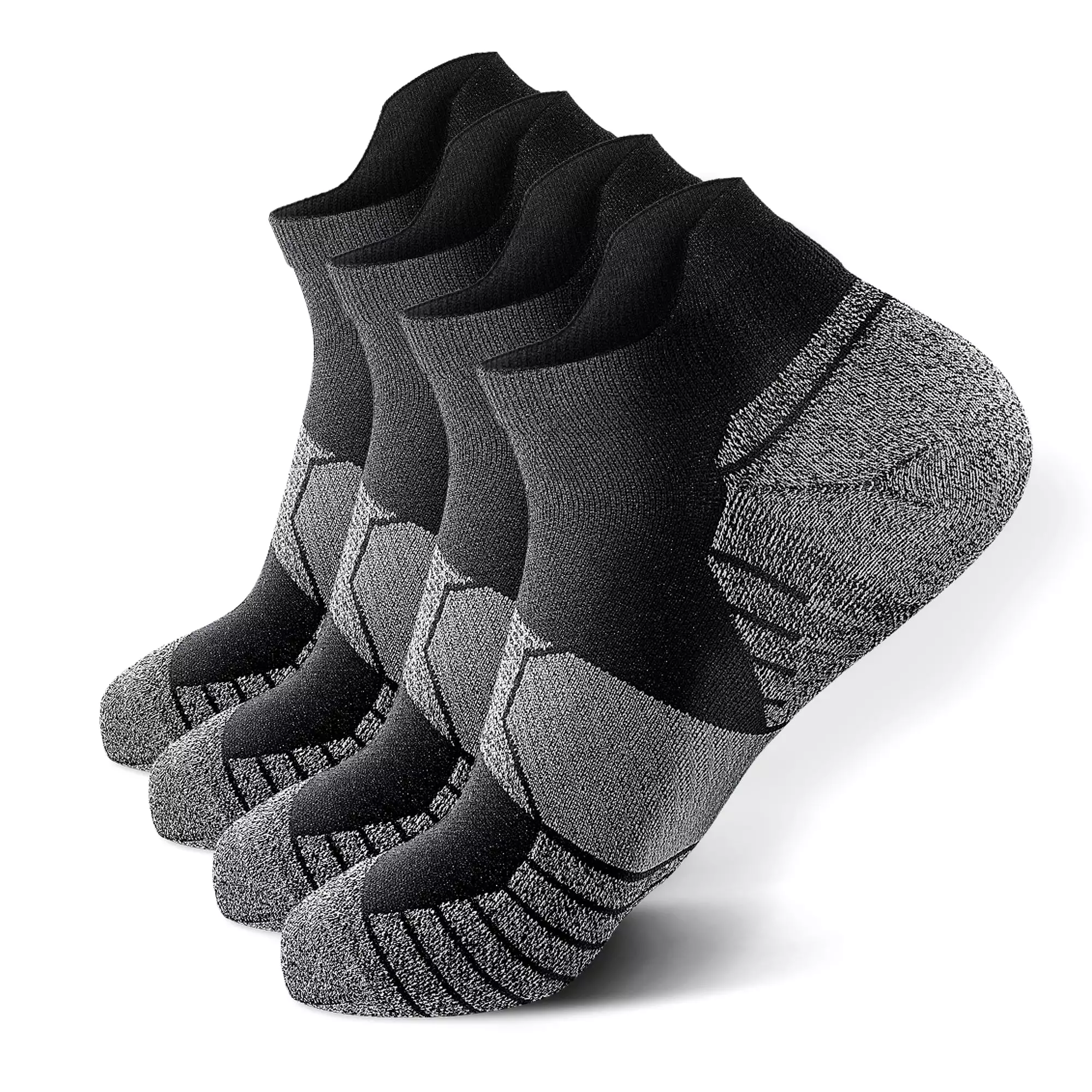 GECKOMAN x PAPLUS Women Ankle Athletic Socks 2-Pairs