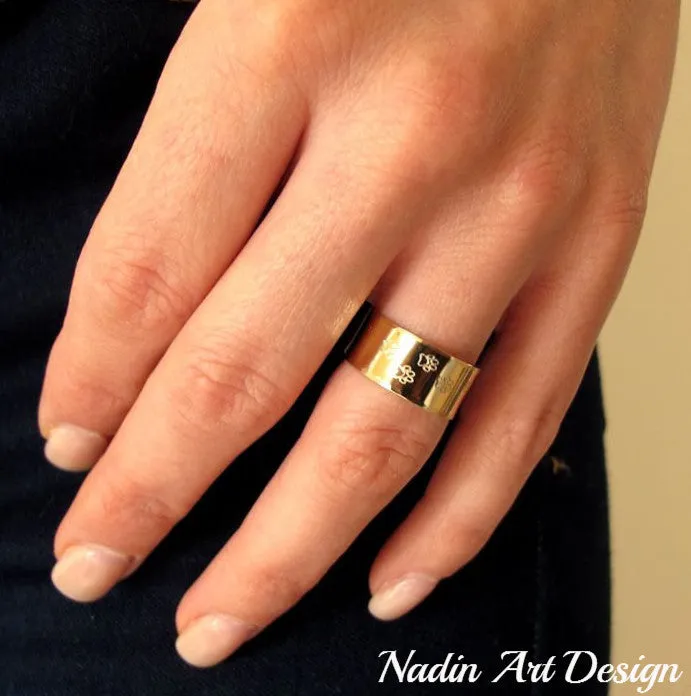 Gold Filled Paw Band Ring