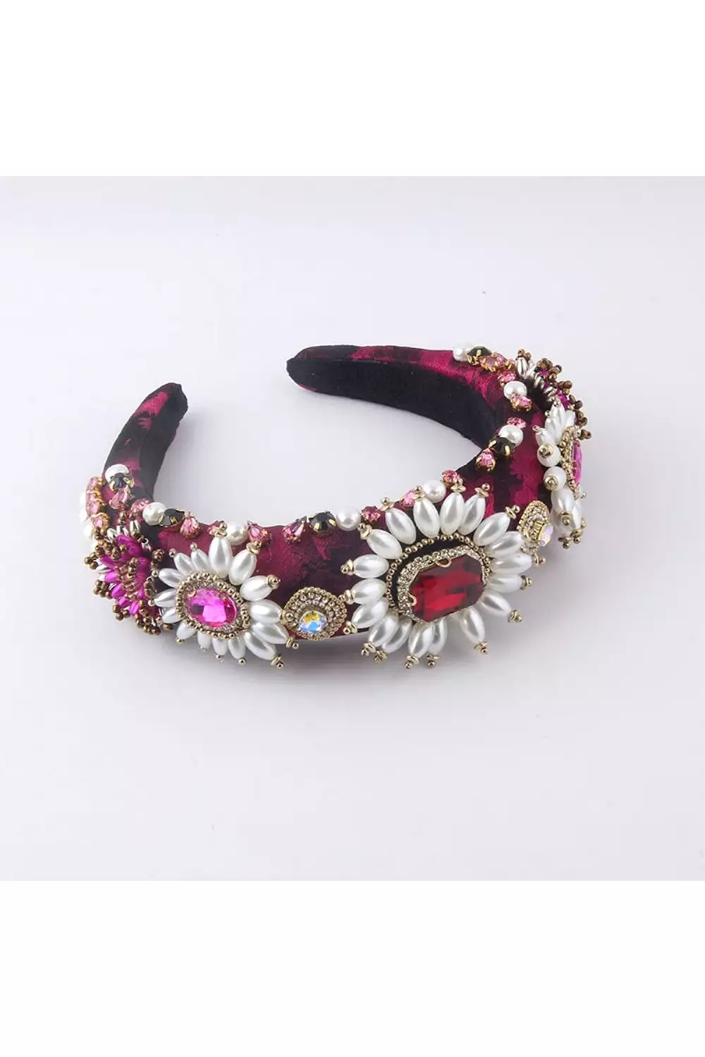 GOSSIP PEARL HEADBAND PINOT