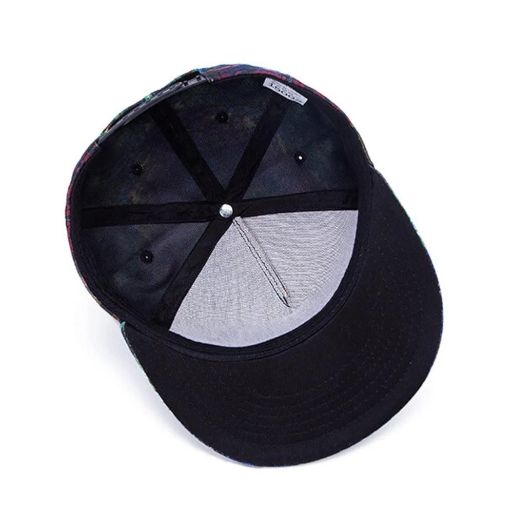 Hats For Men Snapback Hats 3D Eye Pattern Hip-Hop Baseball Cap Retro Bones Hats For Men SM6