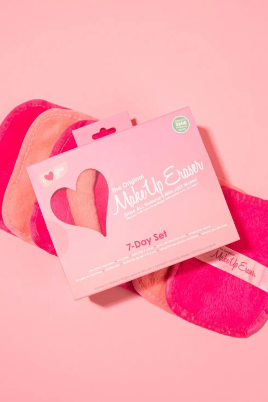 Hearts 7-Day Set Makeup Eraser