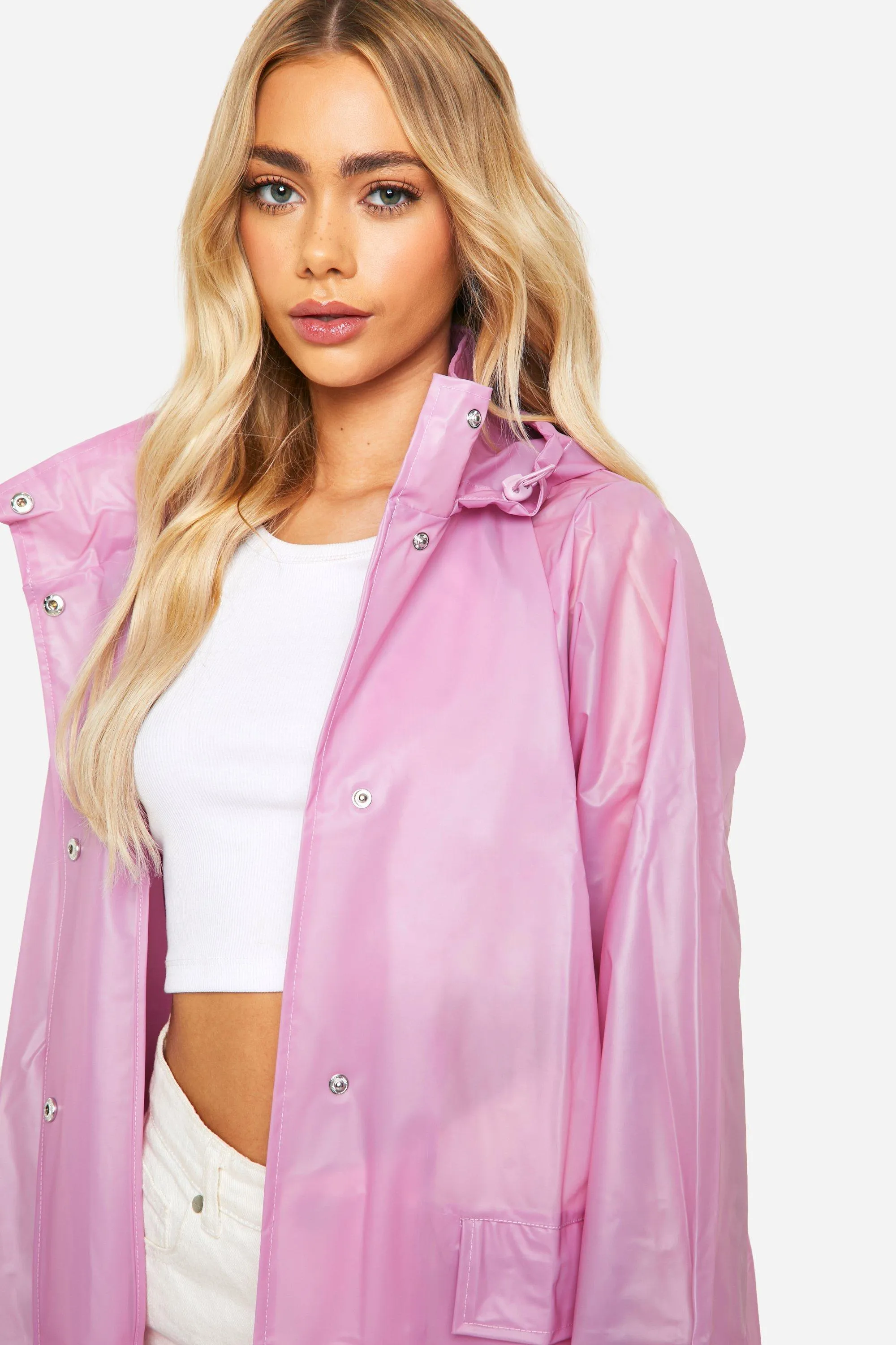 Jackets & Coats | Hooded Longline Festival Mac | boohoo