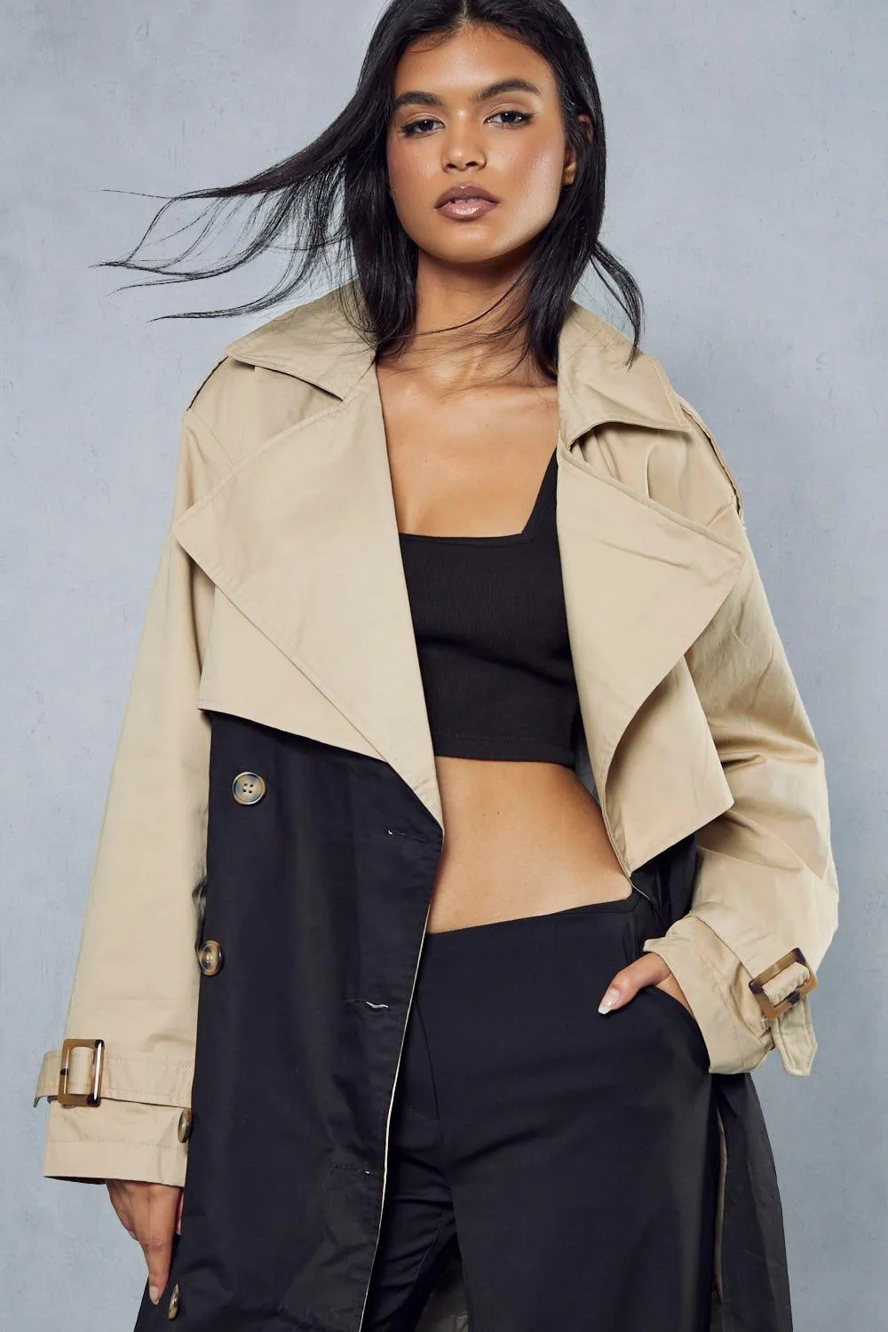 Jackets & Coats | Oversized Belted Trench Coat | MissPap