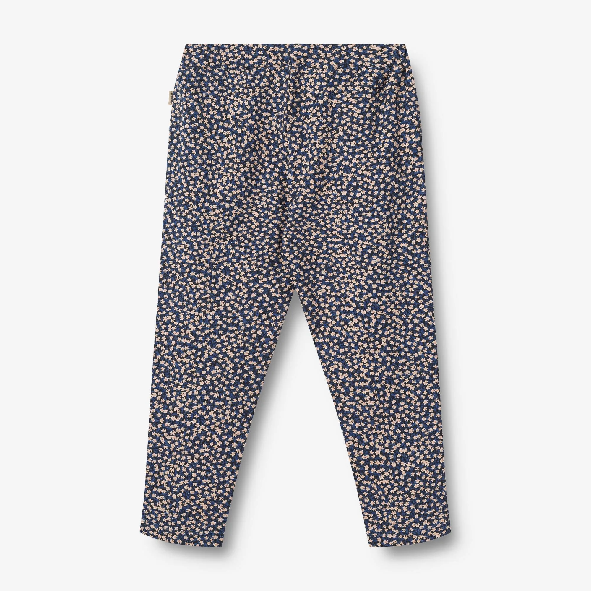 Jersey Pants Ejsa - blue flowers