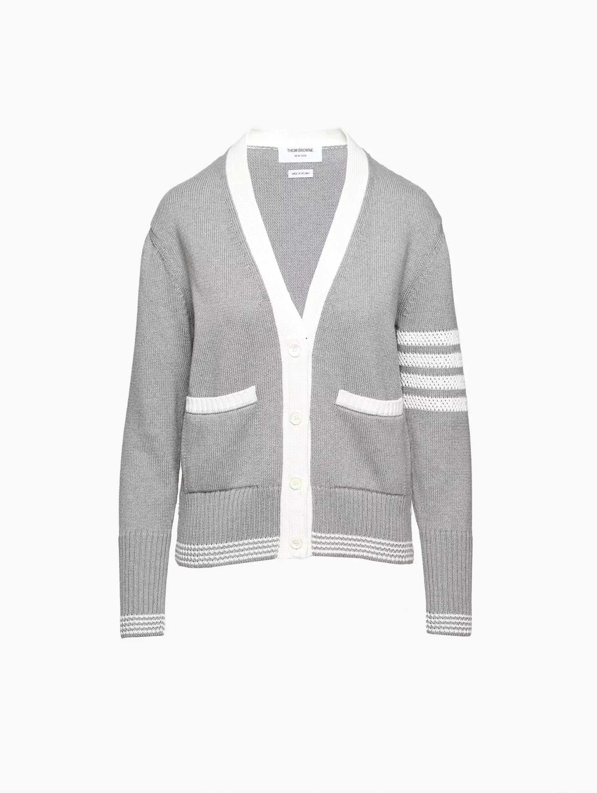 Jersey Stripe Cardigan