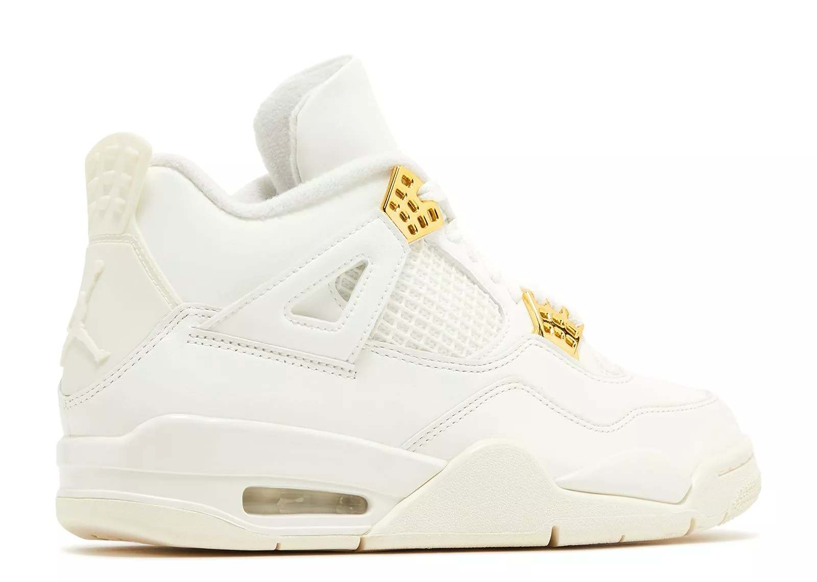 Jordan Retro 4’s Metallic Gold (WMNS)