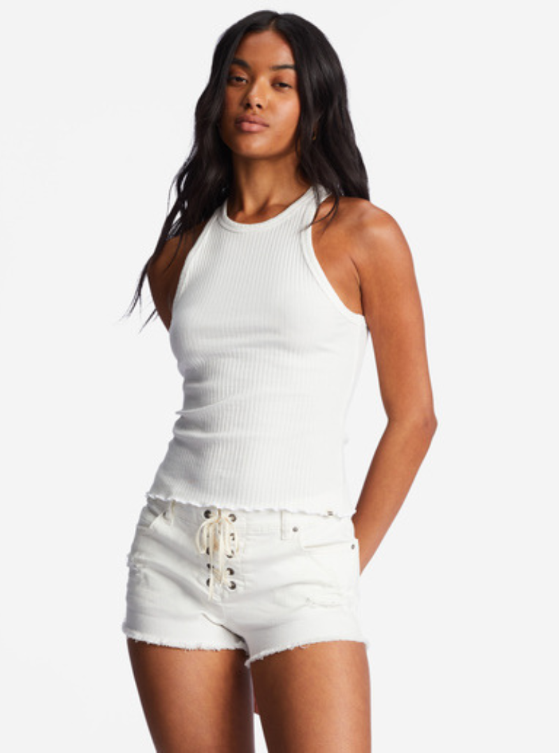 Lite Hearted Denim Shorts | 2 Colors