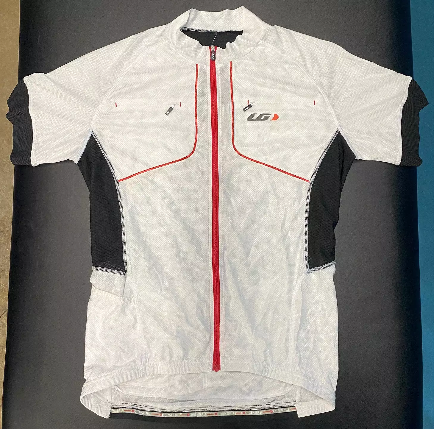 Louis Garneau Evans GT Jersey Mens Medium White