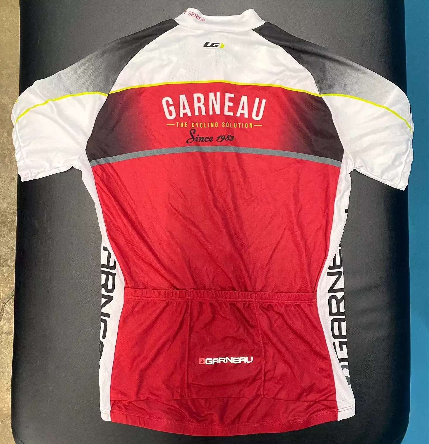 Louis Garneau Limited Jersey Retro Style Mens Medium Red