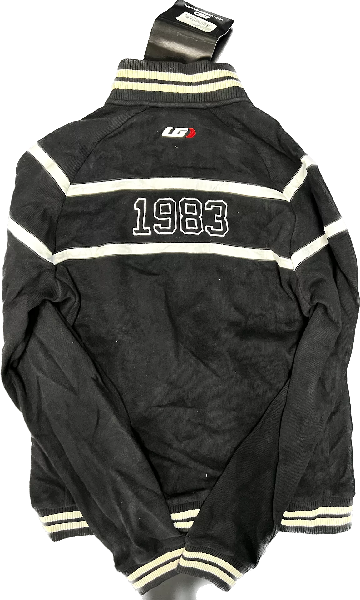 Louis Garneau Vintage Jersey  Track Jacket- Size Medium